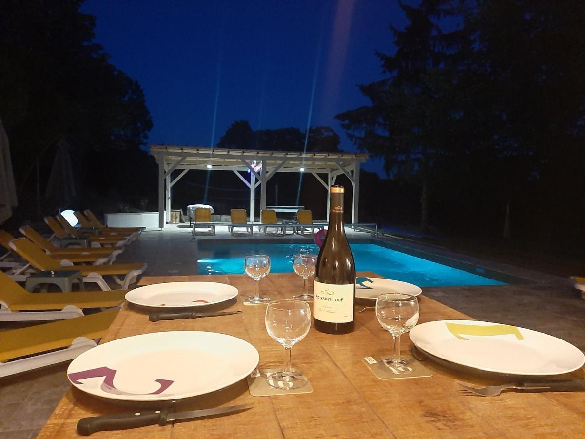 Domaine Laloubin Villa Montagnac-sur-Auvignon Luaran gambar